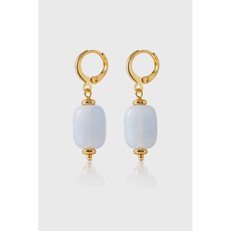 Oorbellen summer blue